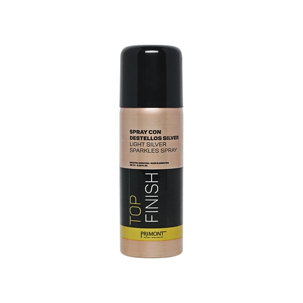 432343 TOP FINISH SPRAY C/DESTELLOS SILVER - Imagen 1