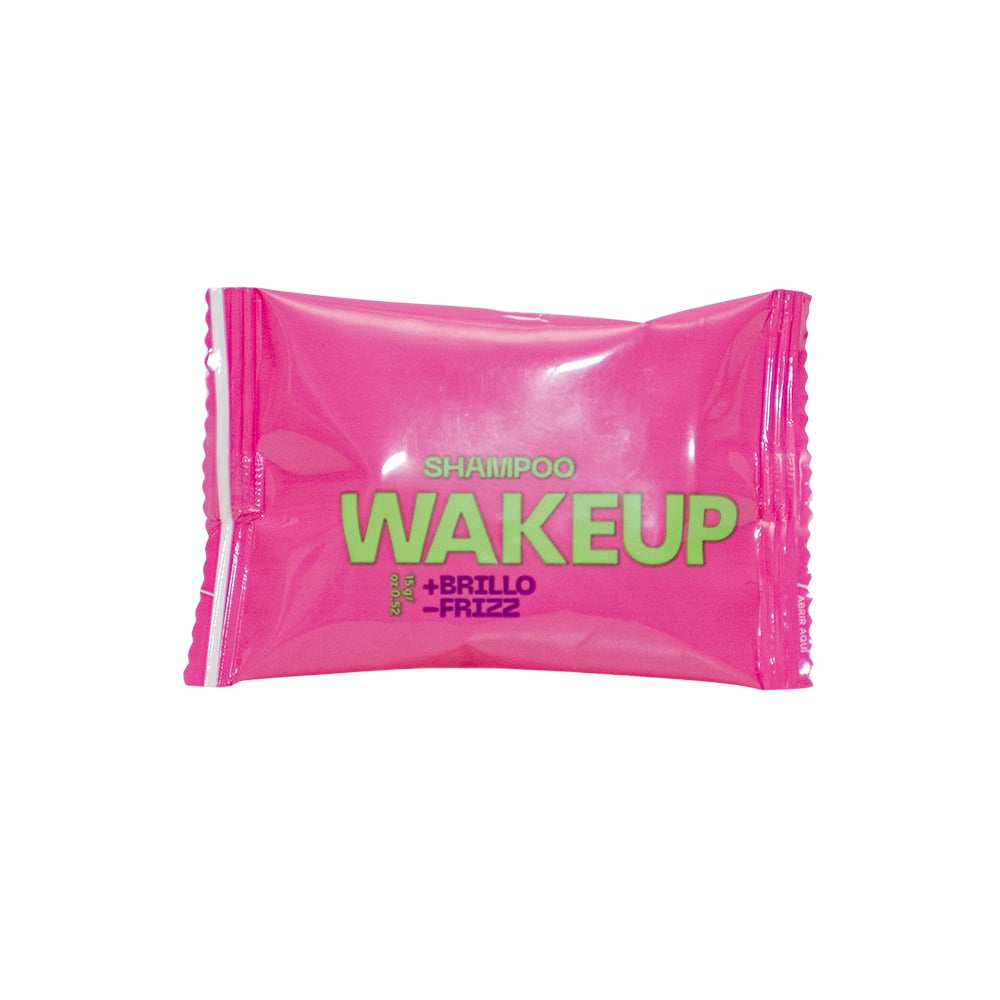 434814 WAKEUP SACHET SHAMPOO BRILLO - Imagen 1