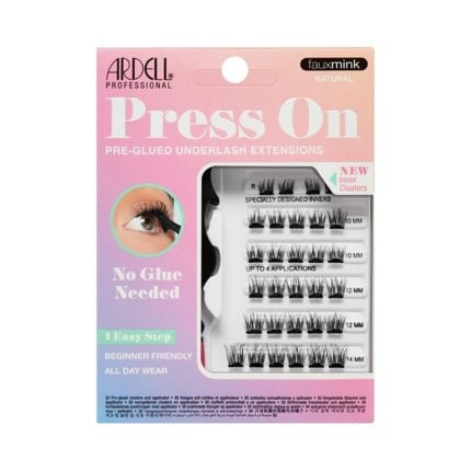 KIT FAUXMINK NATURAL PRESS ON