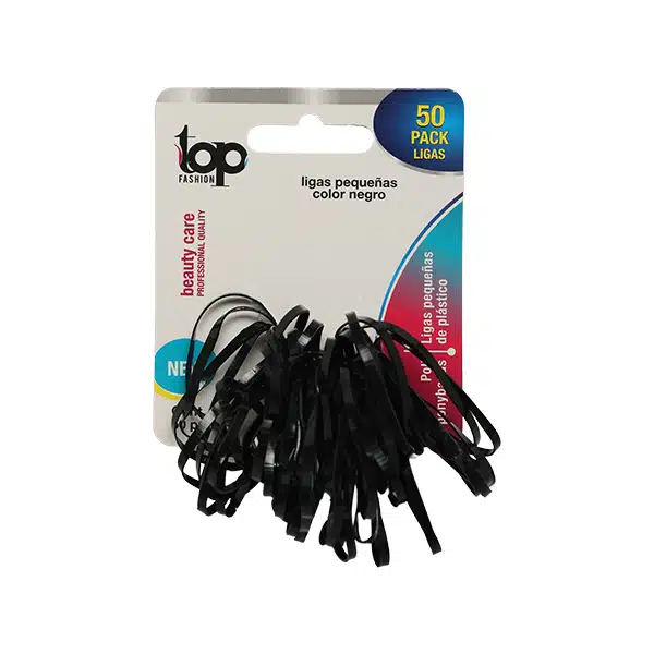 120895 LIGAS PEQUEÑA PLASTICA NEGRA - Imagen 1