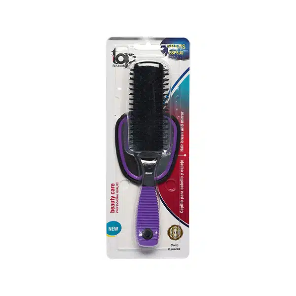 121168 PACK CEPILLO CABELLO + ESPEJO - Imagen 1