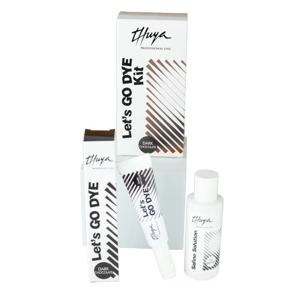 231660 LETS GO DYE CEJAS DARK CHOC KIT - Imagen 1