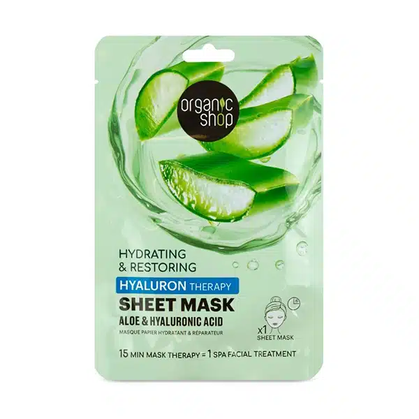 261606 MASCARILLA FAC ACIDO HYALURON ALOE - Imagen 1