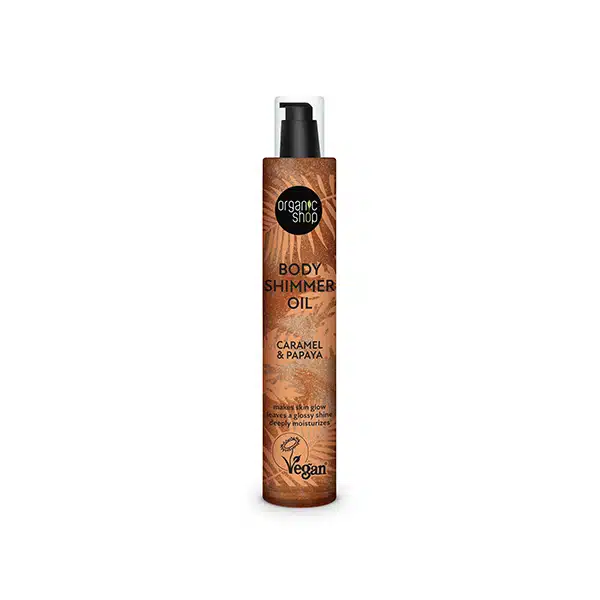 262562 BODY SHIMMER OIL CARAMEL & PAPAYA - Imagen 1