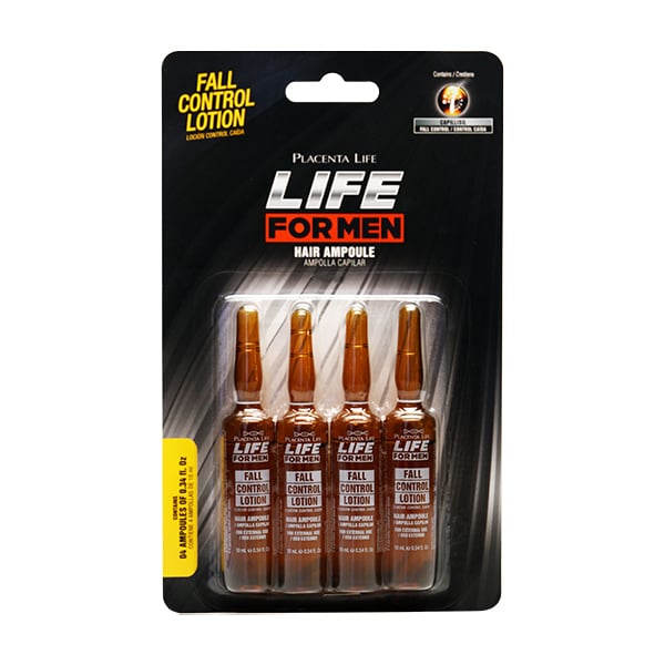 281267 LIFE FOR MEN AMPOLLAS CONTROL CAIDA - Imagen 1