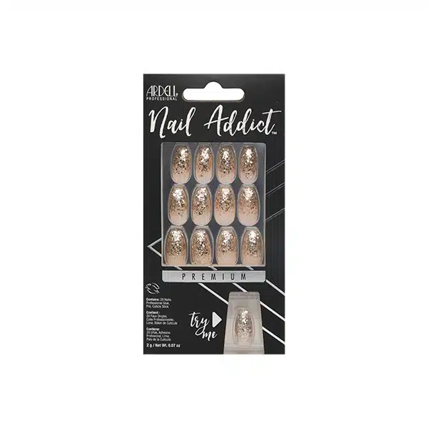 324608 NAIL ADDICT DRIPPING IN GOLD - Imagen 1