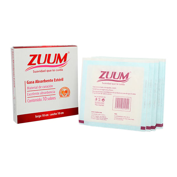 565846 GASA ABSORBENTE ESTERIL 10X10 CM - Imagen 1