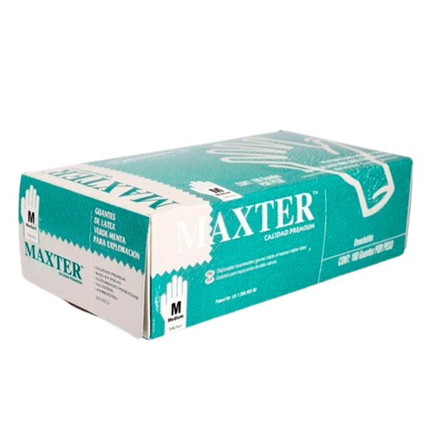 571001 GUANTE LATEX COLOR M - Imagen 1