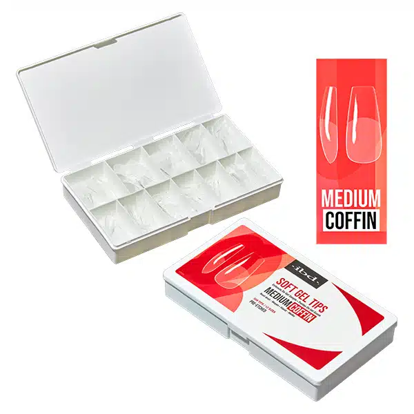 676205 PUNTAS DE GEL SUAVE MEDIO COFFIN - Imagen 1