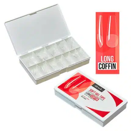 PUNTAS DE GEL SUAVE LARGO COFFIN