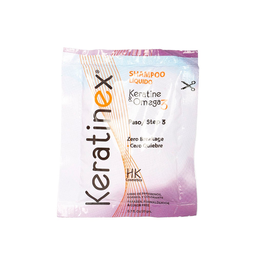 758008 SACHET CHAMPU LIQUIDO KERATINEX - Imagen 1