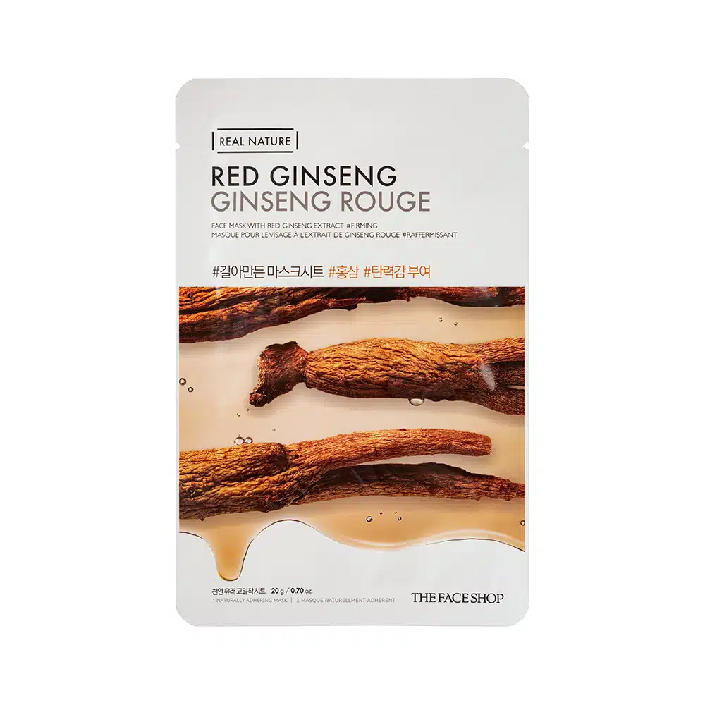 770122 MASCARILLA FAC GINSENG ROJO R.N - Imagen 1