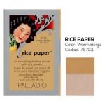 HOJA PAPEL ARROZ WARM BEIGE RPA8