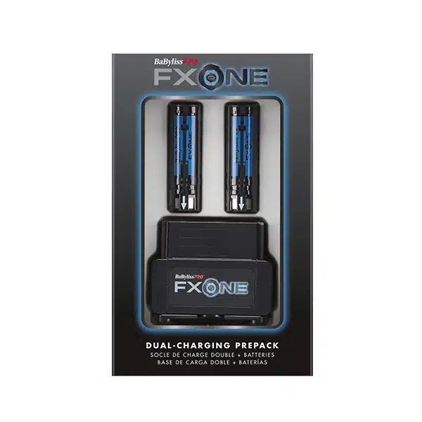819059 BASE CARGA DOBLE + 2 BAT FXONE - Imagen 1