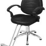 SILLA  PEL NEGRA JAKY LY336 C/DES