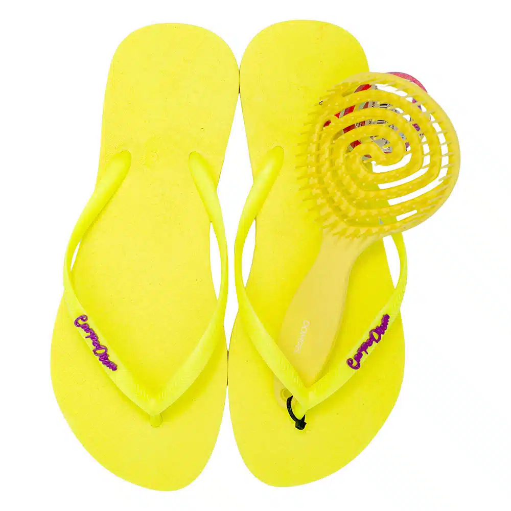 821842 SANDALIA ESC PIR AMARELO 7/8 - Imagen 1