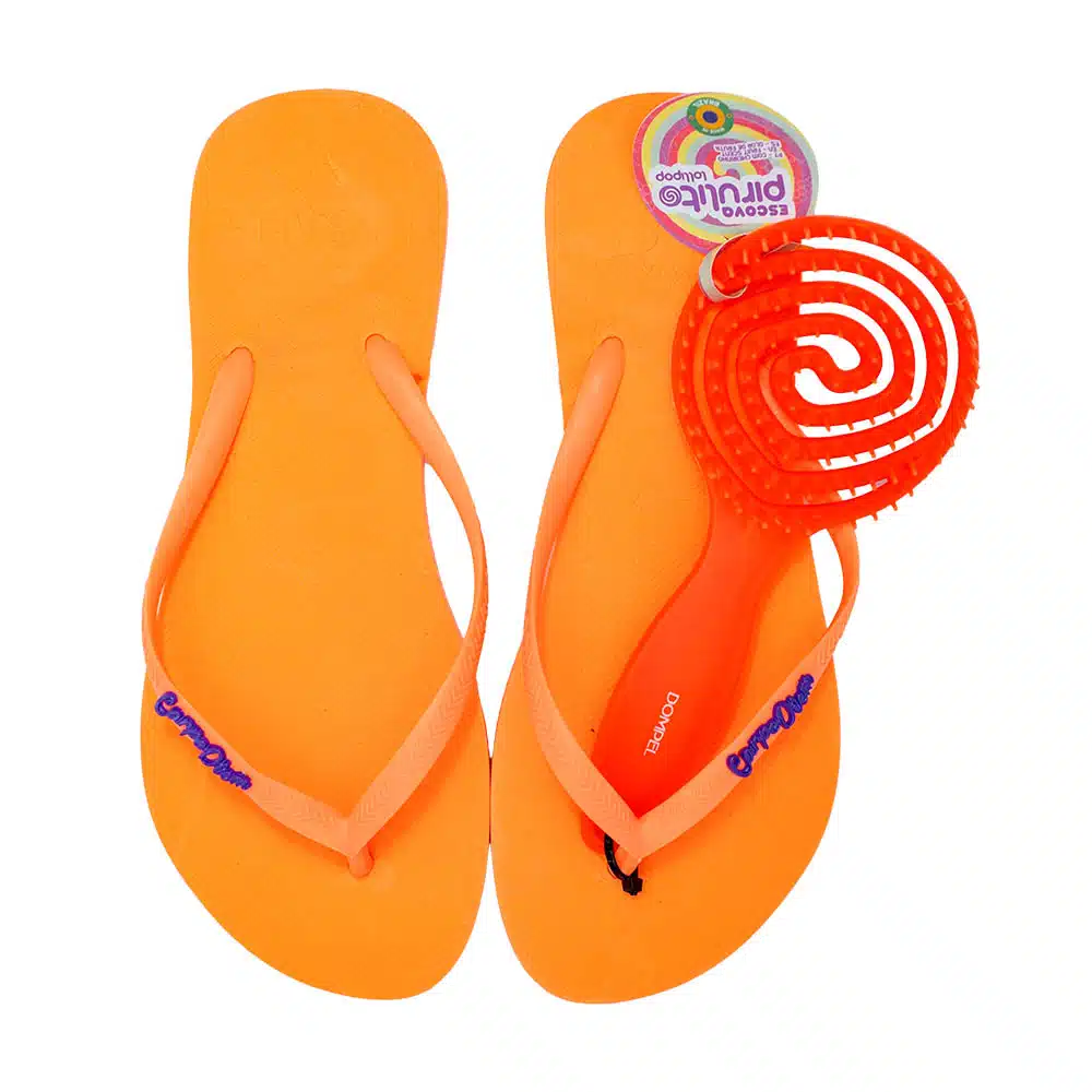 821848 SANDALIA ESC PIR LARANJA 9/10 - Imagen 1