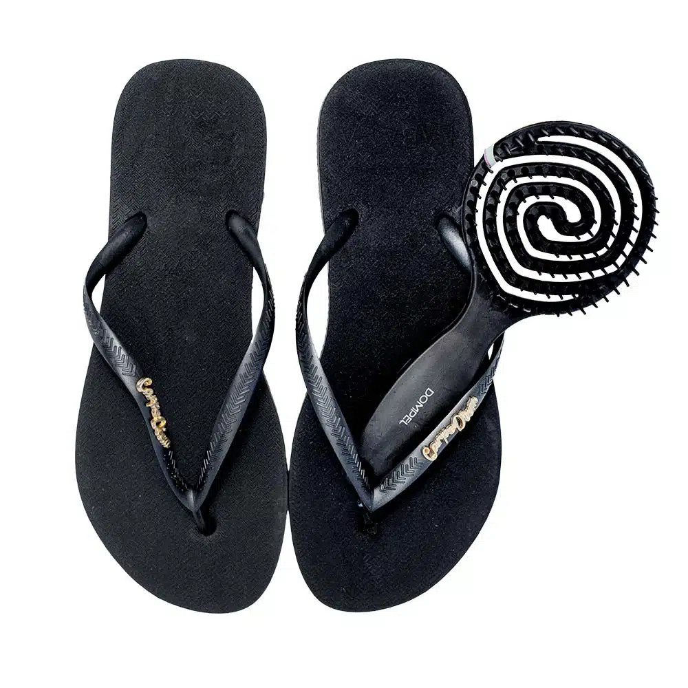 821869 SANDALIA ESC PIR PRETO 11/12 - Imagen 1