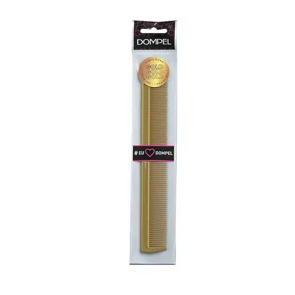 821901 PEINE BARBERO GOLD - Imagen 1
