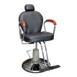 SILLA PELUQUERIA NEGRA MOD.SL-2050