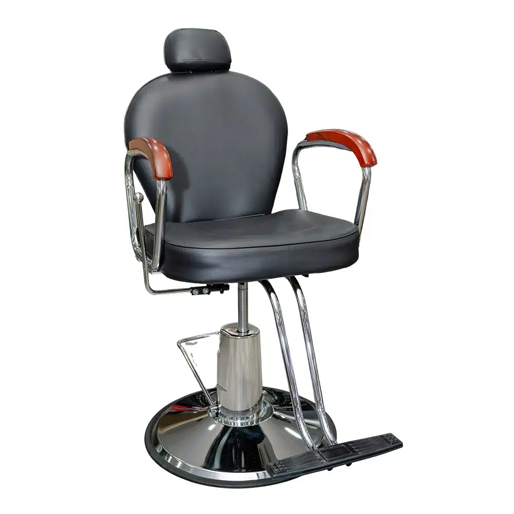 822050 SILLA PELUQUERIA NEGRA MOD.SL-2050 - Imagen 1