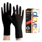 GUANTE VINYL NEGRO S/POLVO LARGE