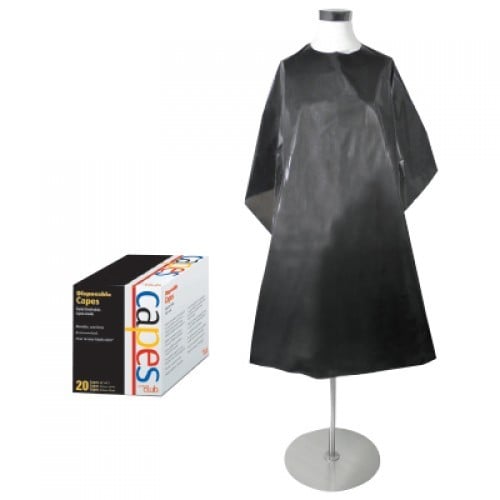 910146 CAPAS DESECHABLES NEGRAS 114X137CM - Imagen 1