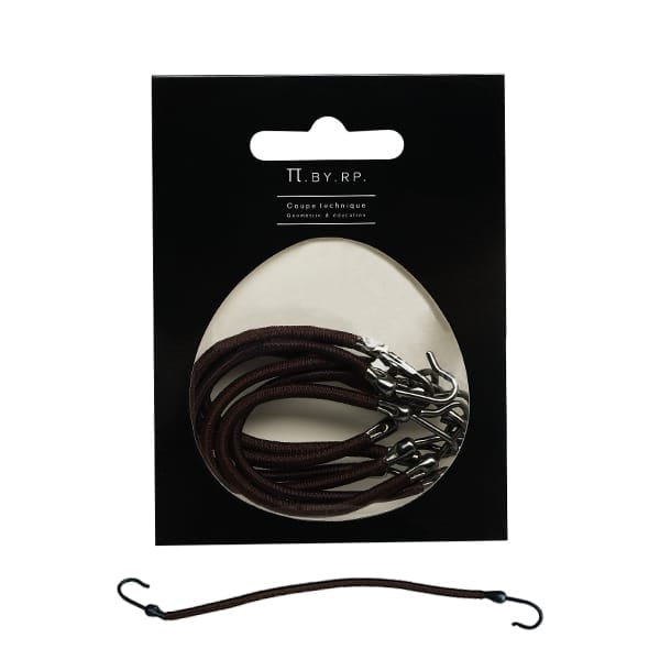 922011 PACK 6 BROWN HOOK BUNGE - Imagen 1