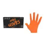 GUANTE NITRILE LARGE NARANJA