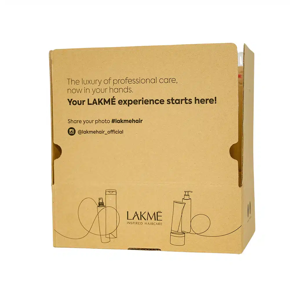 049945 CAJA CORRUGADA REGALO LAKME - Imagen 1