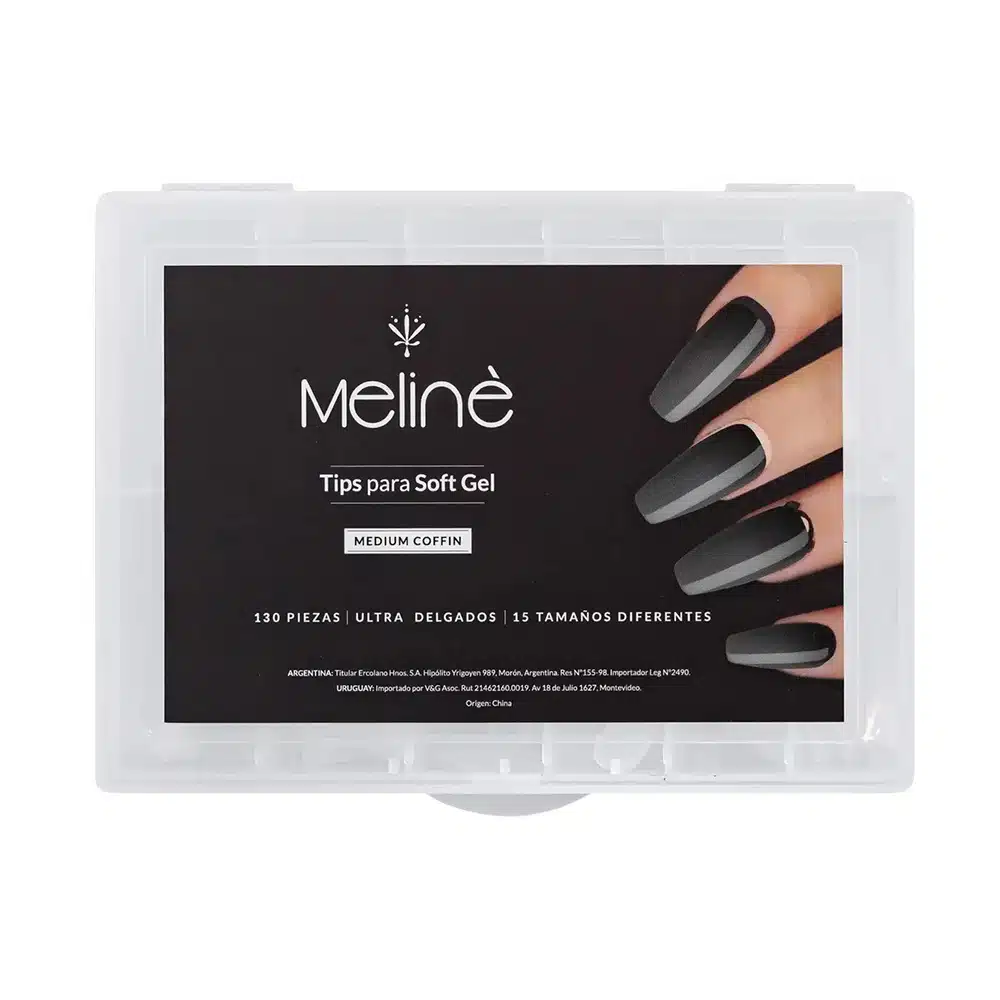 150500 TIPS SOFT GEL MEDIUM COFFIN 15 - Imagen 1