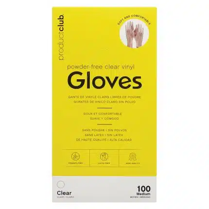 GUANTE VINYL CLARO S/POLVO XLARGE